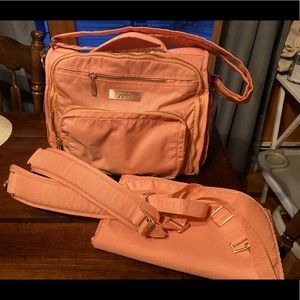 Jujube Chromatics Just Peachy BFF Convertible Diaper Bag